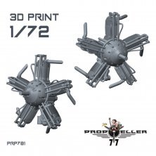 1/72 Walter NZ-60 engine for Avia BH-9/10/11 for KPM