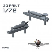 1/72 RS-82 Soviet WWII Rockets.