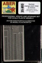 1/35 German Clamps and Clasps x 2 types