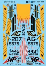 1/48 Vought F-8E Crusader VF-24 449  F-8C Crusader VF-84 207