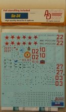 1/72 Wheels for Polikarpov Po-2