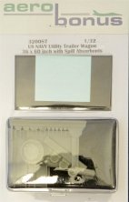 1/32 US NAVY util.trailer wagon with spill absorber