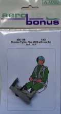 1/48 Russian Fighter Pilot WWII with seat for La-5