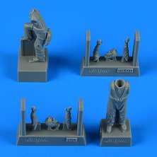 1/48 German Pilot WWII & Radioman for Fokker G-1