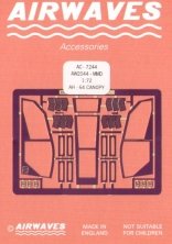 1/72 Boeing AH-64 Apache Canopy Detail (Italeri)