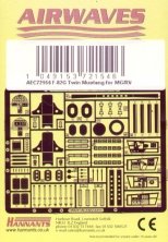 1/72 North-American F-82G Twin Mustang (Monogram, Revell)