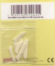 1/72 Separate flying surfaces for the Focke-Wulf Fw-190