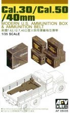 1/35 .30 Cal/.50 Cal/40mm Modern U.S. ammunition box and belt