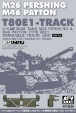1/35 T80E1 Workable Track for M26 Pershing/M46 Patton