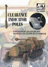 1/35 Clearance Indicator Pole for German Sd.Kfz