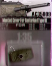 1/35 Mantlet Cover for Centurion Type B for Afv Club