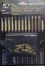 1/35 British Army 2-pdr Brass Ammo Set