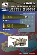 1/35 US M1122 & M454 155mm Artillery Shells