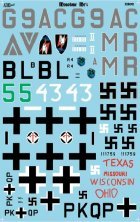 1/32 Assorted Messerschmitts decals