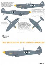 1/32 Supermarine Spitfire Pr Mk.XI USAF For Aims conversion