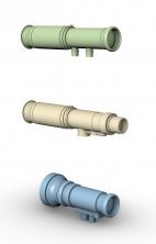1/32 1x set of Spanner Anlage I, II & III infrared system as use