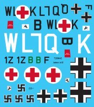 1/72 Junkers Ju-52/3m WL+KLQ Sanitatas Flugber.z.b.V Poland late