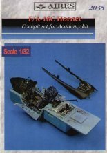 Aires Upgrade set: F/A-18C Hornet cockpit set 1/32