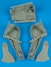 Aires Upgrade set: F-105 Thunderchief wheel bay