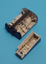 Aires Upgrade set: F-8 CRUSADER wheel bay