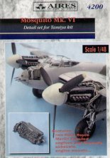 Aires Upgrade set: MOSQUITO FB Mk. VI/NF Mk. II engine set