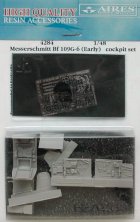 Aires Upgrade set: Messerschmitt Bf 109G-6 cockpit set  (Early