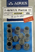 1/48 F-4B/N/C/D & RF-4B/C Phantom II exhaust nozzles