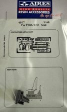 1/48 Fw 190A/F/D seat for Tamiya