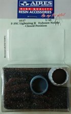 1/48 F-35C Lightning II exhaust nozzle closed for Tamiya