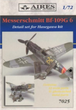 Aires Upgrade set: Messerschmitt Bf 109G-6 detail set