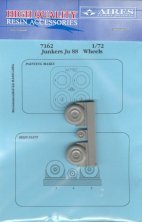 Aires Upgrade set: Ju 88 wheels + paint mask