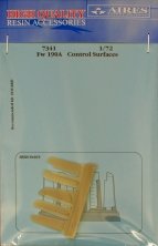 1/72 Fw 190A control surfaces