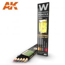 CHIPPING & Aging set: Effects pencils set