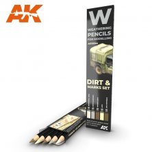 DIRT: Marks pencils set