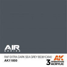 Raf extra dark sea grey bs381c/640 air