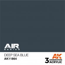 Deep sea blue air