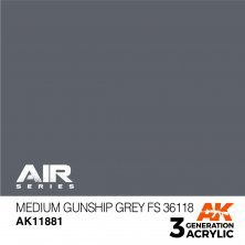 Medium gunship grey fs 36118 air