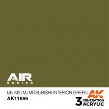 Ijn m3 (m) mitsubishi interior green air