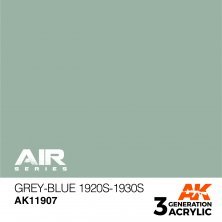 Grey-blue 1920s-1930s air