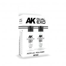 Dual exo set 1 1a xtreme white & 1b robot white