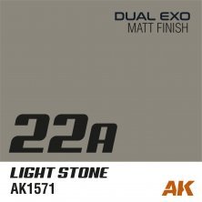 Dual exo scenery 22a light stone 60ml.