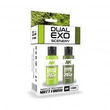 Dual exo scenery set 26 26a light vegetation & 26b dark vegeta