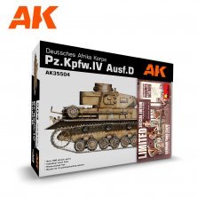 1/35 Pz. Kpfw. Iv ausf. D afrika korps & german tank crew