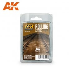 Rolling stock weathering set
