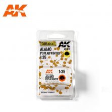 alamo poplar winter leaves