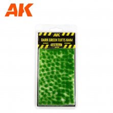 Dark green tufts 6mm