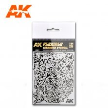 Flexible Airbrush Stencil for 1/20, 1/24 and 1/35