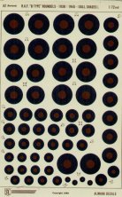 1/72 Raf Type B National Insignia/Roundels Fighters