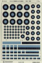 1/72 Seac National Insignia/Roundels and Fin Flashes