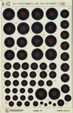 1/48 Raf Type B National Insignia/Roundels Fighters